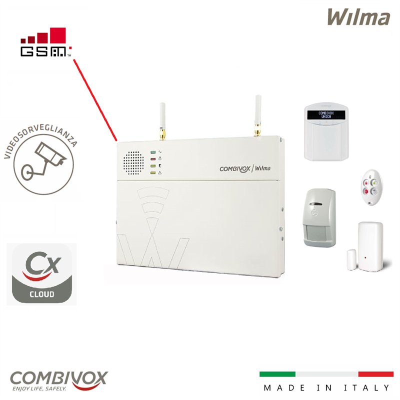 70.136 Kit WILMA GSM +TAST.FILO+TC+IR+CM